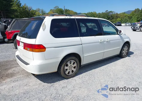 2004 Honda Odyssey Exl from USA, damaged, VIN 5FNRL18784B019361